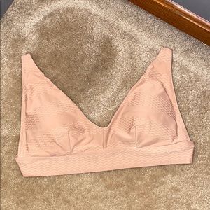 aerie nude/tan bikini top